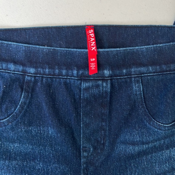SPANX Ankle Length Denim Jegging  (size S) - Picture 2 of 5